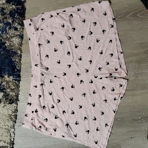 Disney Minnie Mouse Pj Shorts XXL